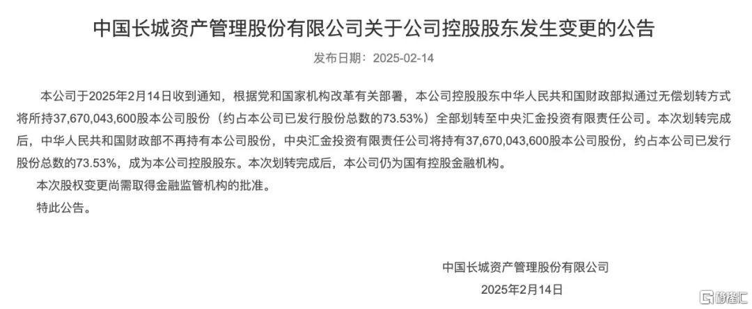 金融圈重磅！四大机构同日官宣，控股股东变更！