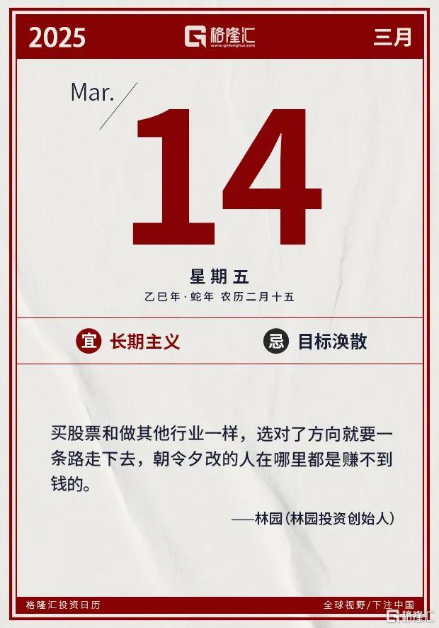 早报 (03.14）| 普京松口！同意停火30天建议；特朗普欲对欧盟酒类产品征收200%关税；黄金突破3000美元历史关口
