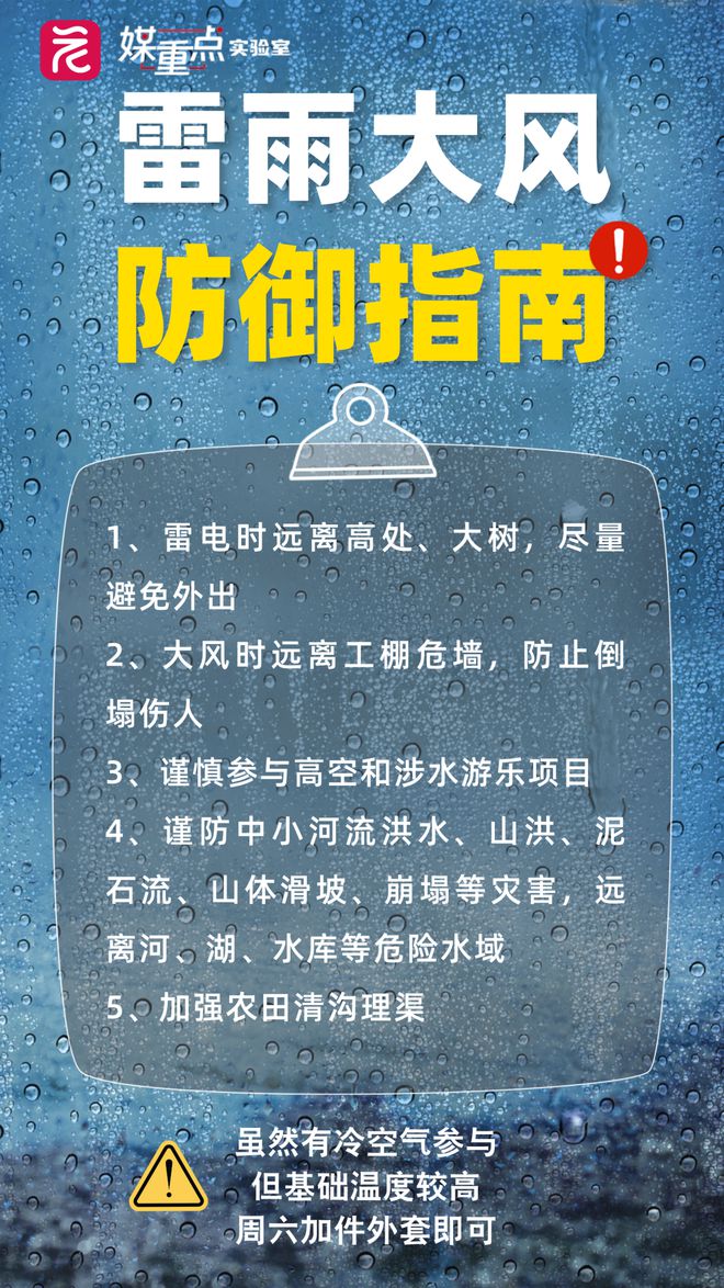 重要提醒：明天尽量不要出门！