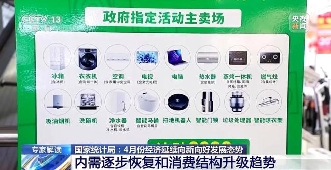 4月份经济数据释放了哪些信号？专家解读来了
