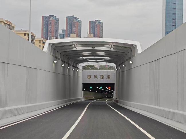 深圳春风隧道即将通车