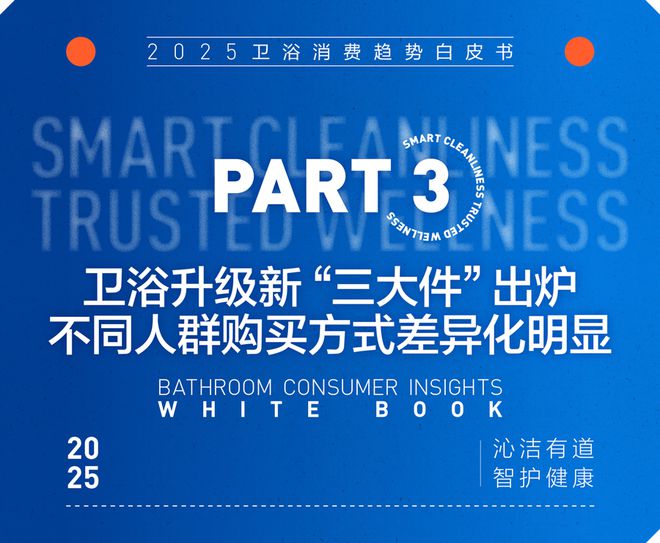 沁洁有道，智护健康 | 2025卫浴消费趋势白皮书
