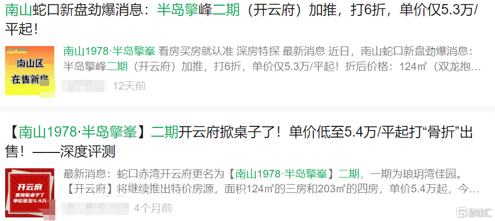 楼市尺度越来越大