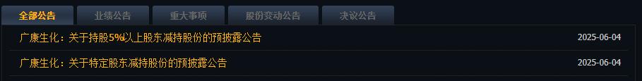 解禁即减持！5天暴涨68%后，广康生化遭“砸盘”