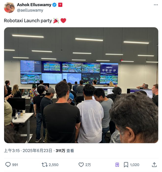Robotaxi只上路了10辆，马斯克身家微涨1000亿