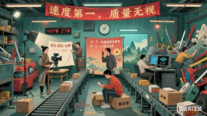 AI批量洗稿、8天拍3部，我还要不要干短剧了？