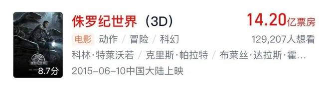 《侏罗纪世界：重生》遇挫，暑期档后半程要靠国产片了？