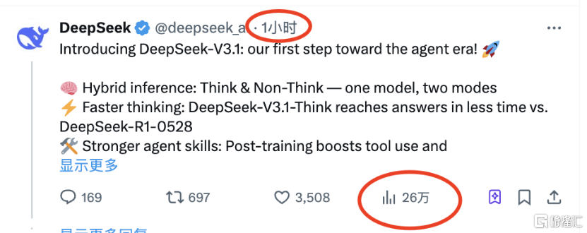 DeepSeek小爆发
