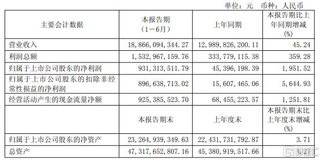 净利润狂飙1951%，A股稀土龙头半年报燃爆了！